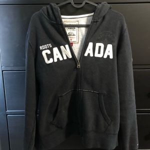 Roots CANADA zip up hoodie